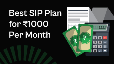 10 Best SIP Plans for Rs. 1000 Investment Per Month in 2023